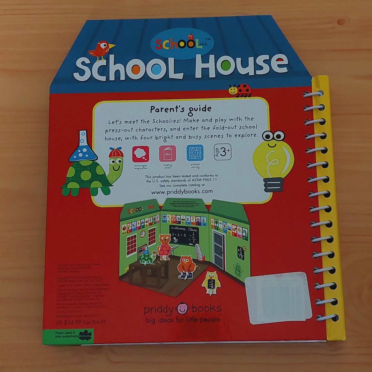 School House (Press-Outs and Stickers)