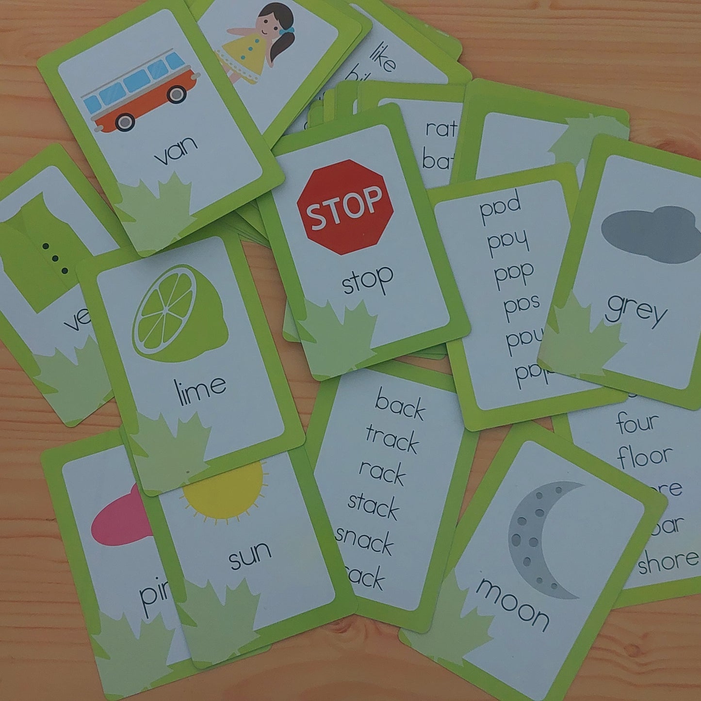 Rhyming Words Flash Cards