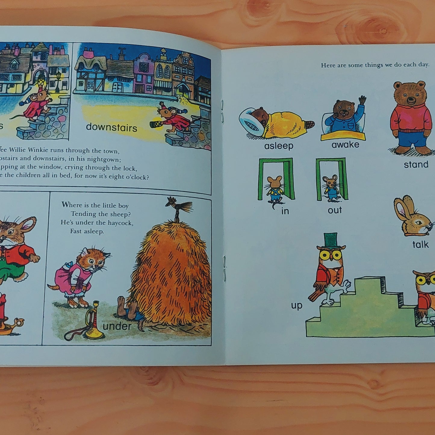 Big and Little - A Book of Opposites by Richard Scarry