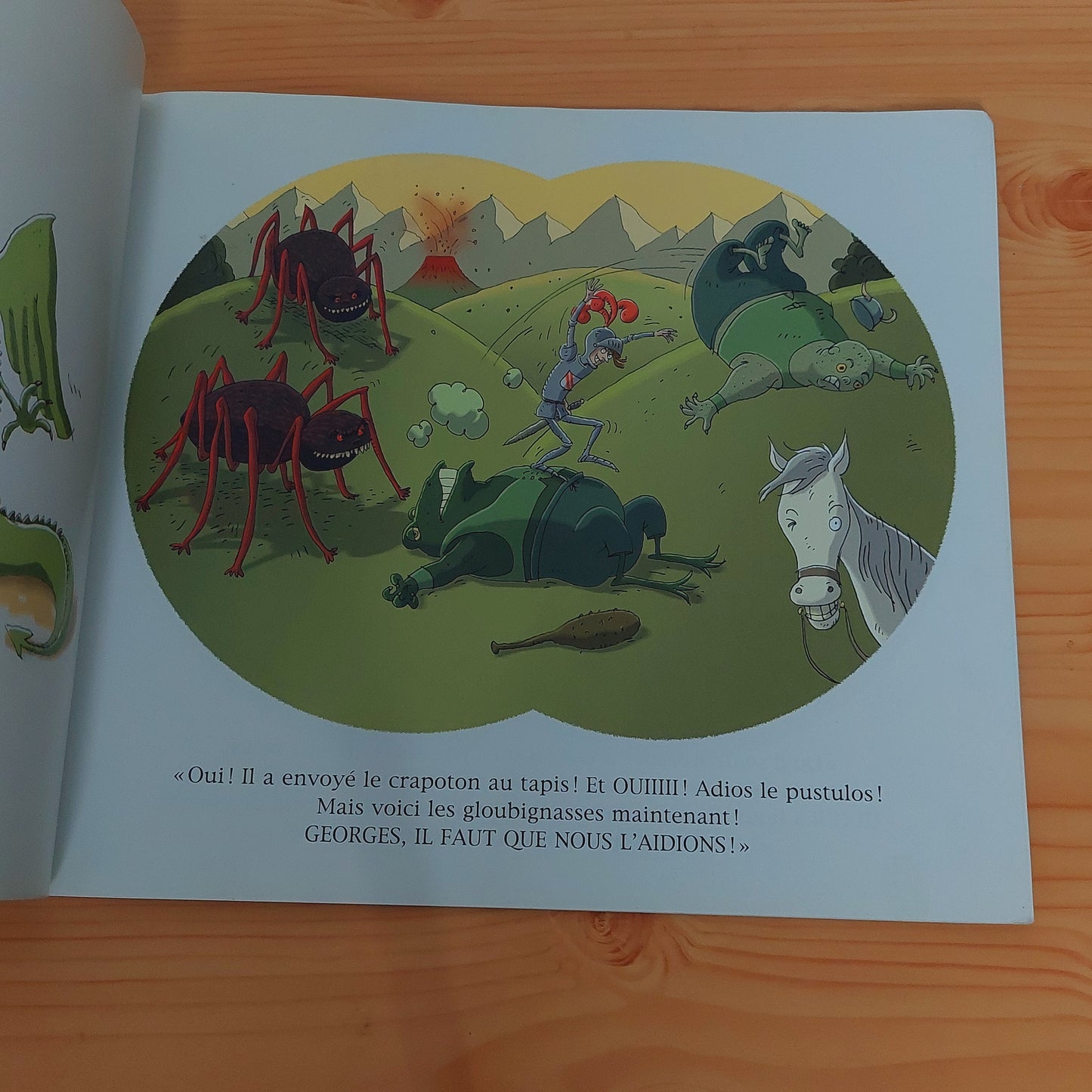La Princesse, Le Dragon Et Le Chevalier Intrépide