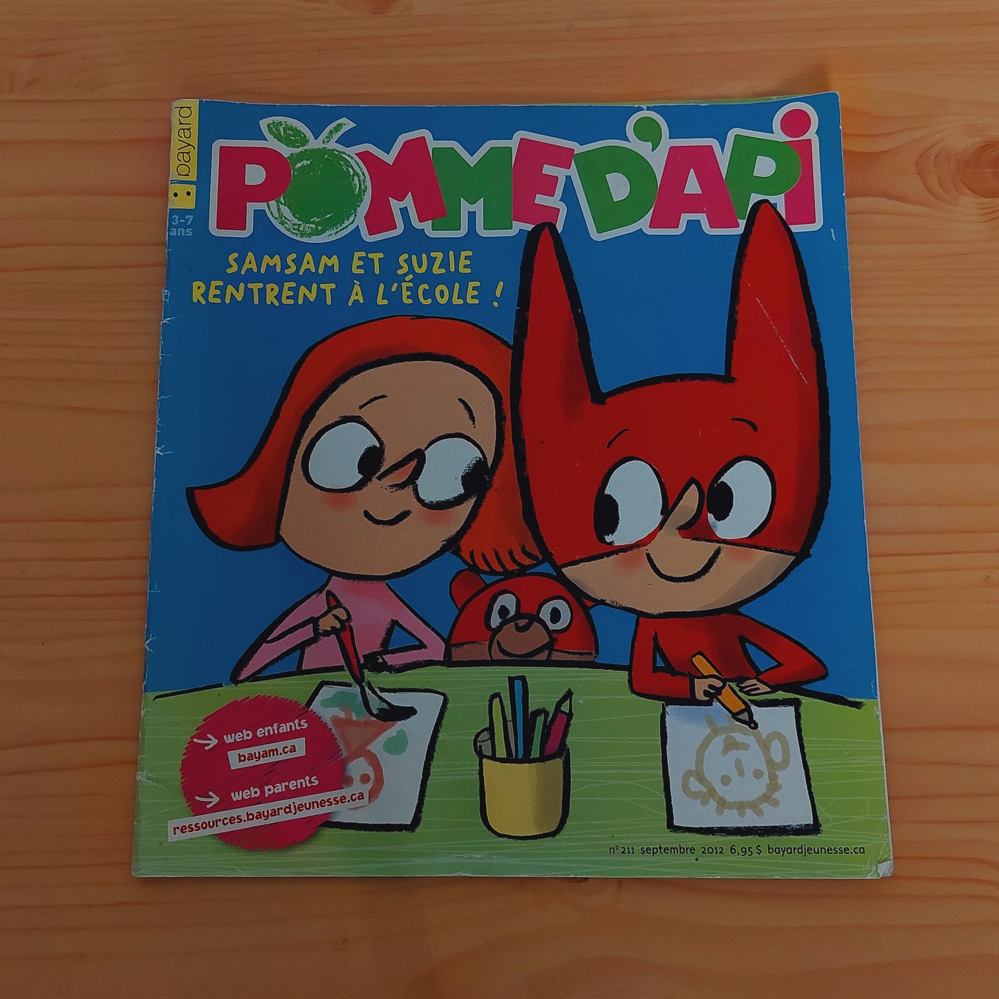 Pomme d'Api - Samsam et Suzie rentrent a l'école