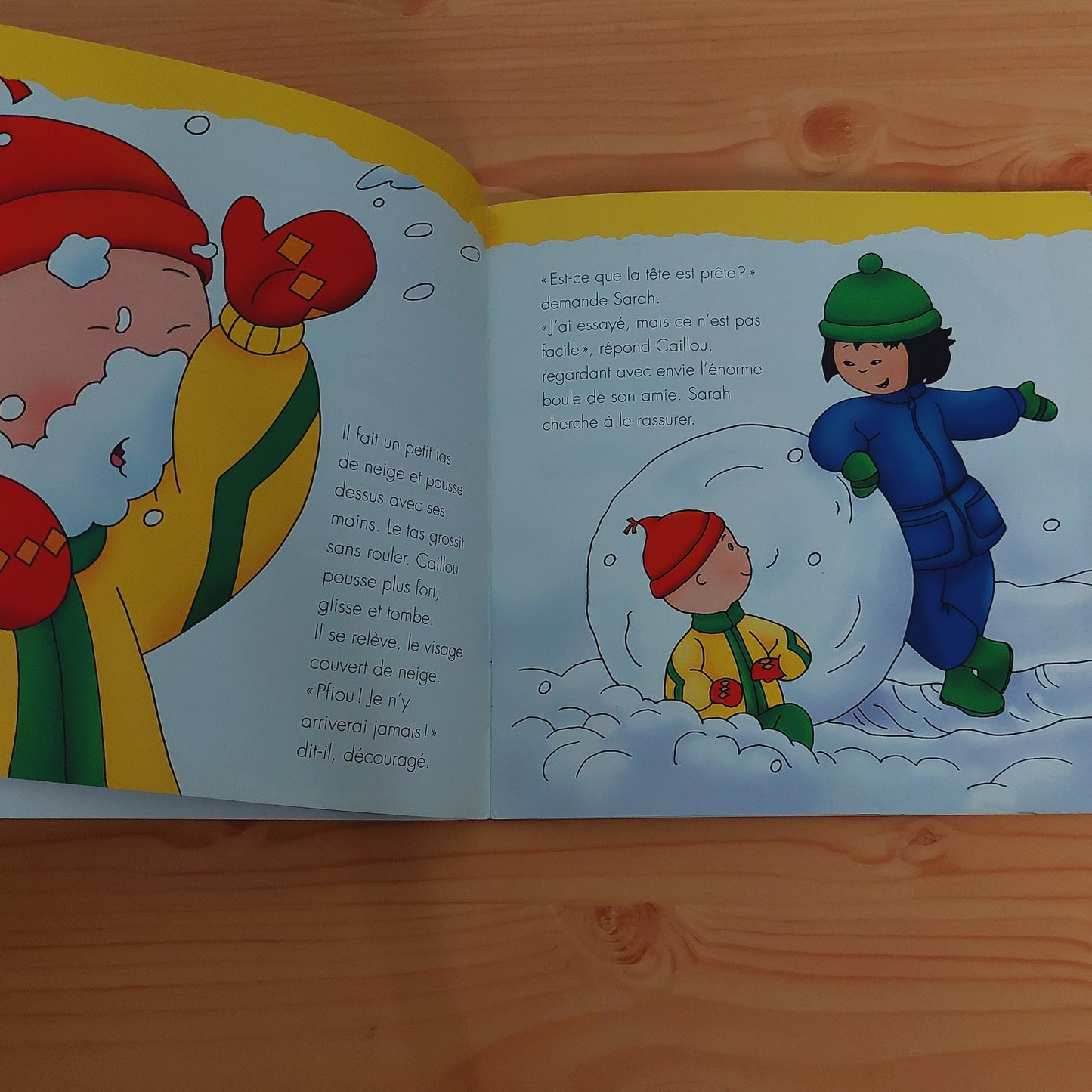 Caillou Et Le Bonhomme De Neige