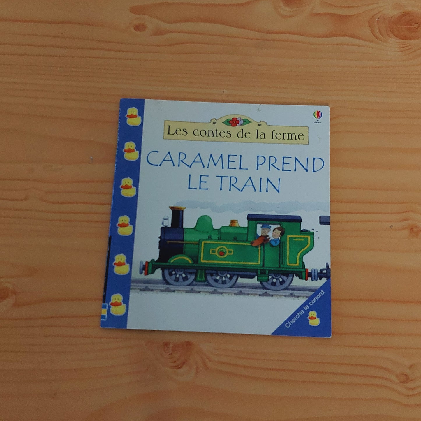 Caramel prend le train