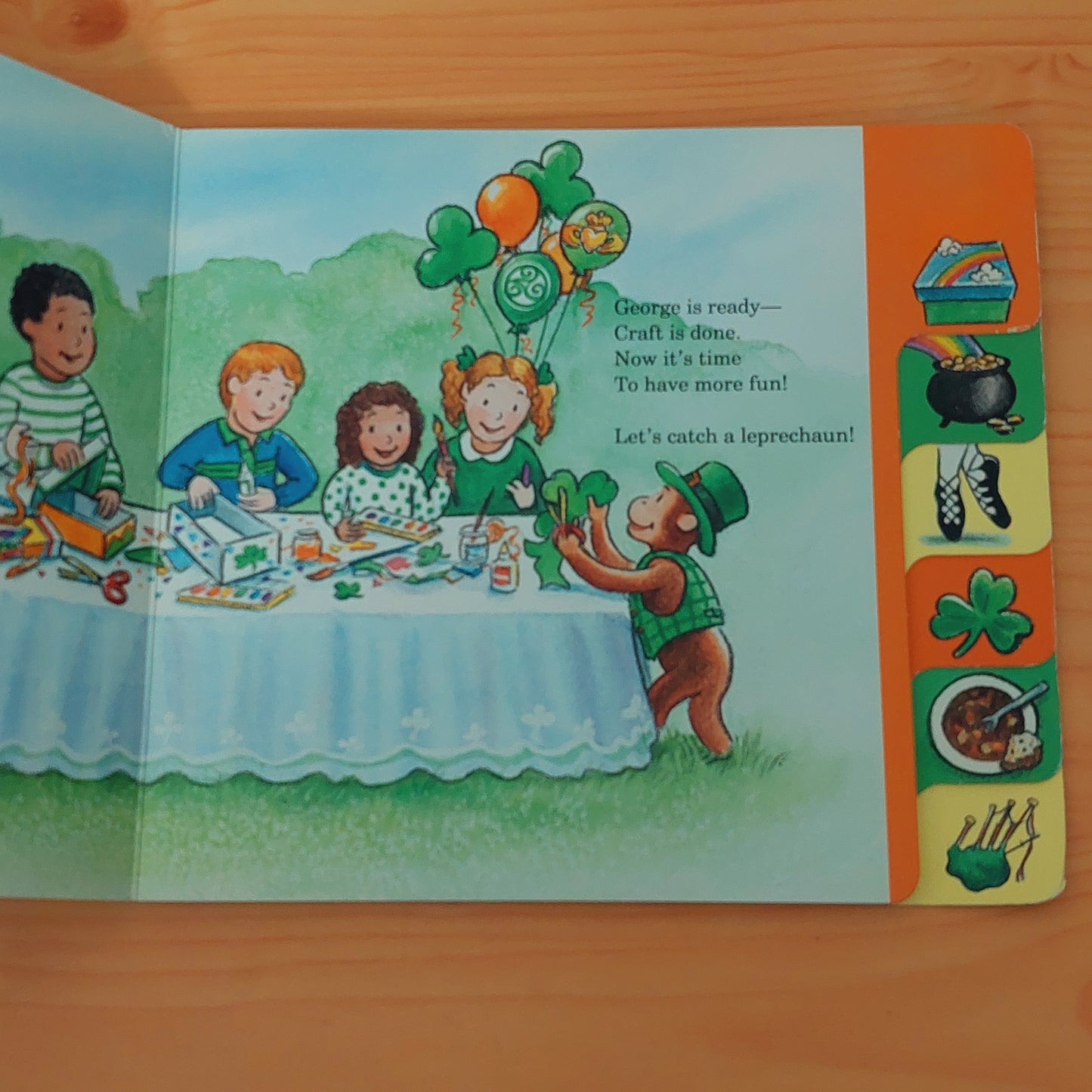 Happy St. Patrick's Day, Curious George