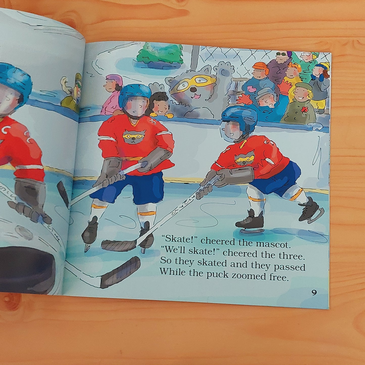 Over at the Rink