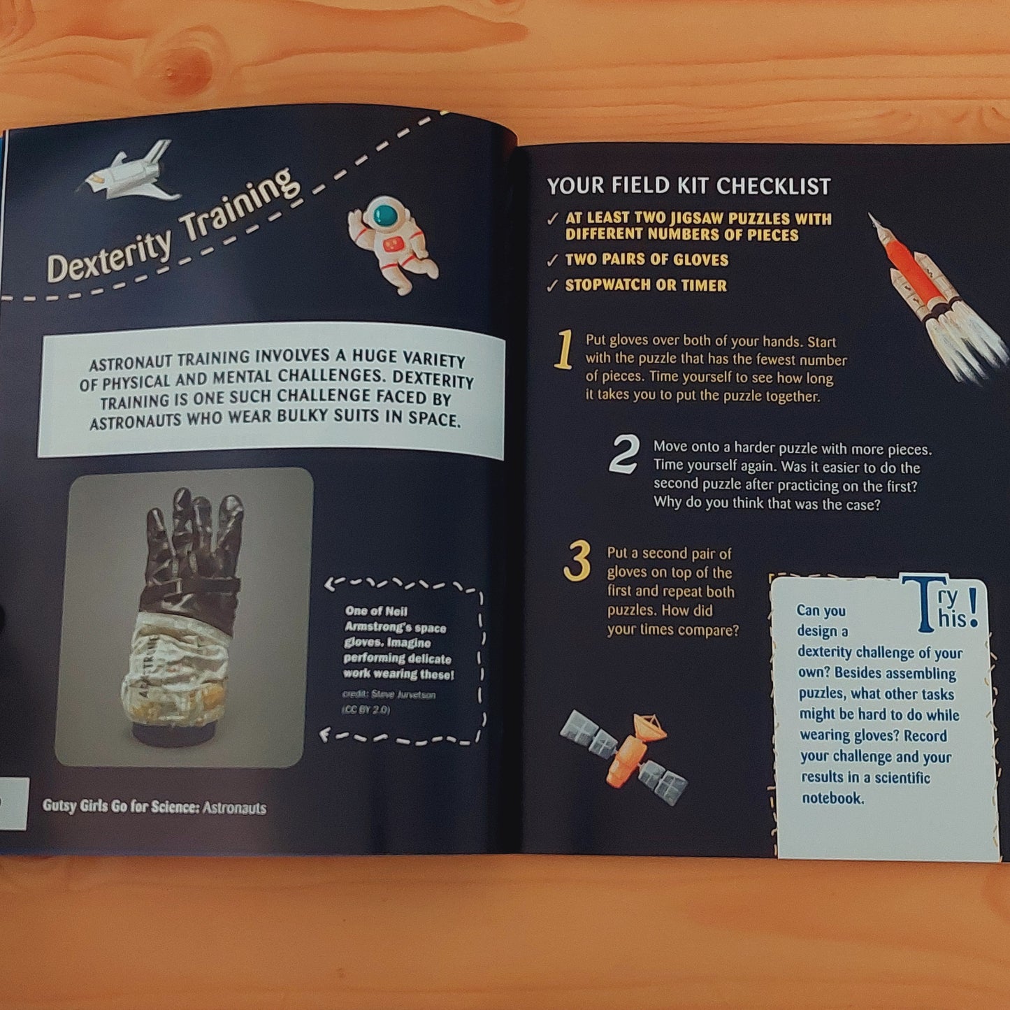 Gutsy Girls Go for Science Astronauts with Stem Projects for Kids