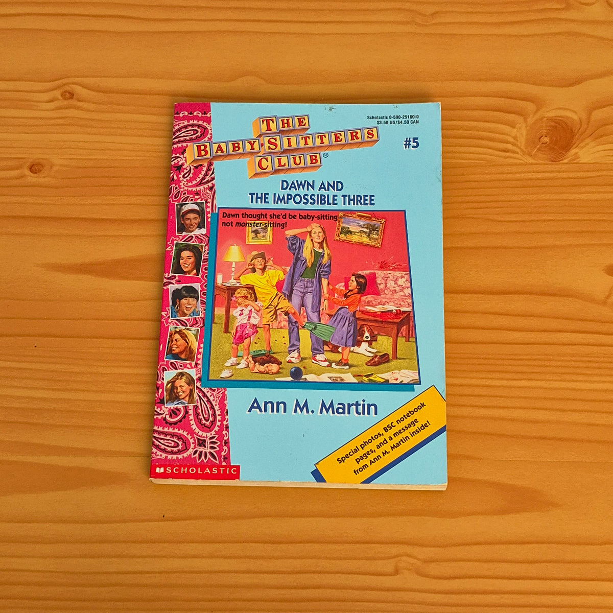 The Babysitters Club #5 Dawn and the Impossible Three