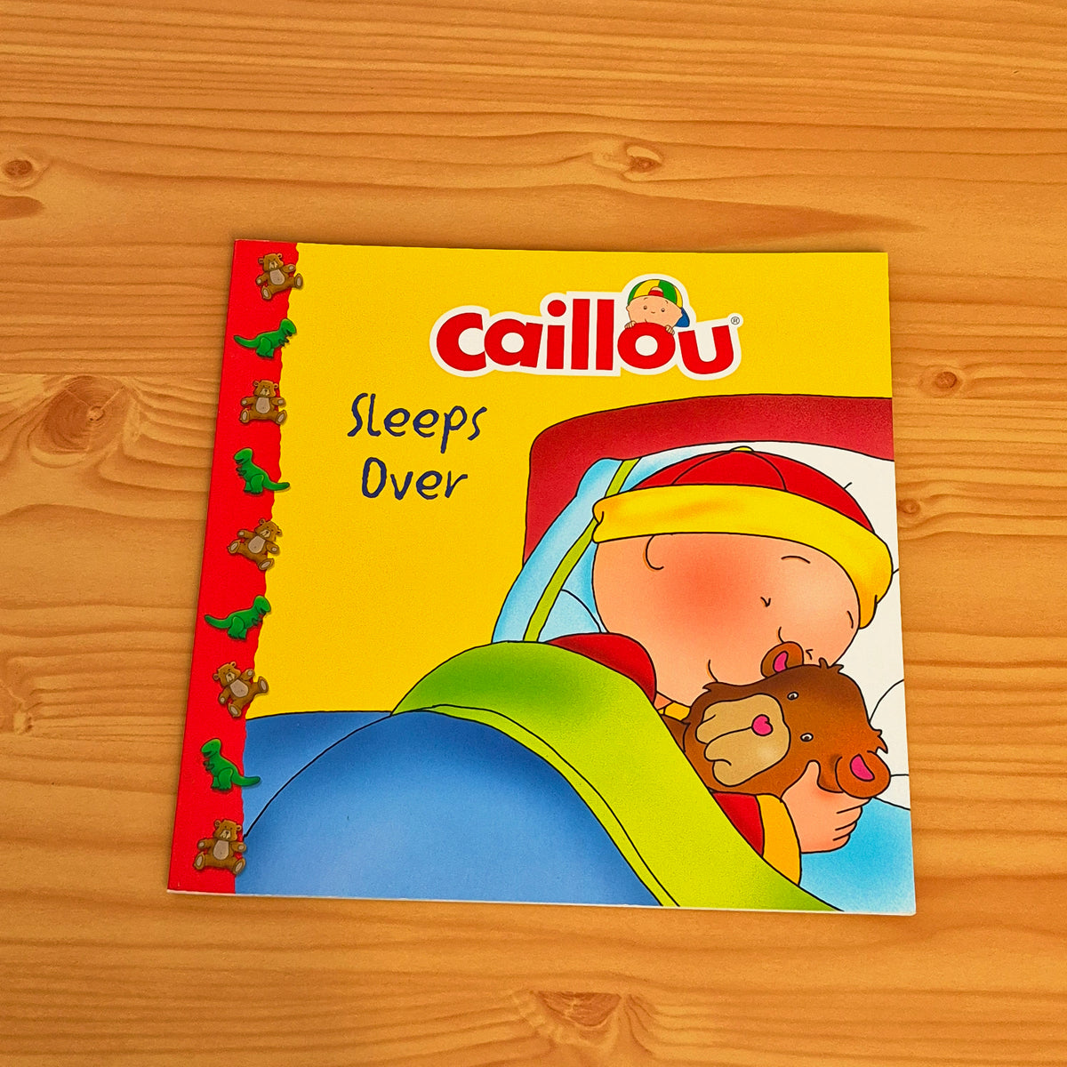 Caillou Sleeps Over