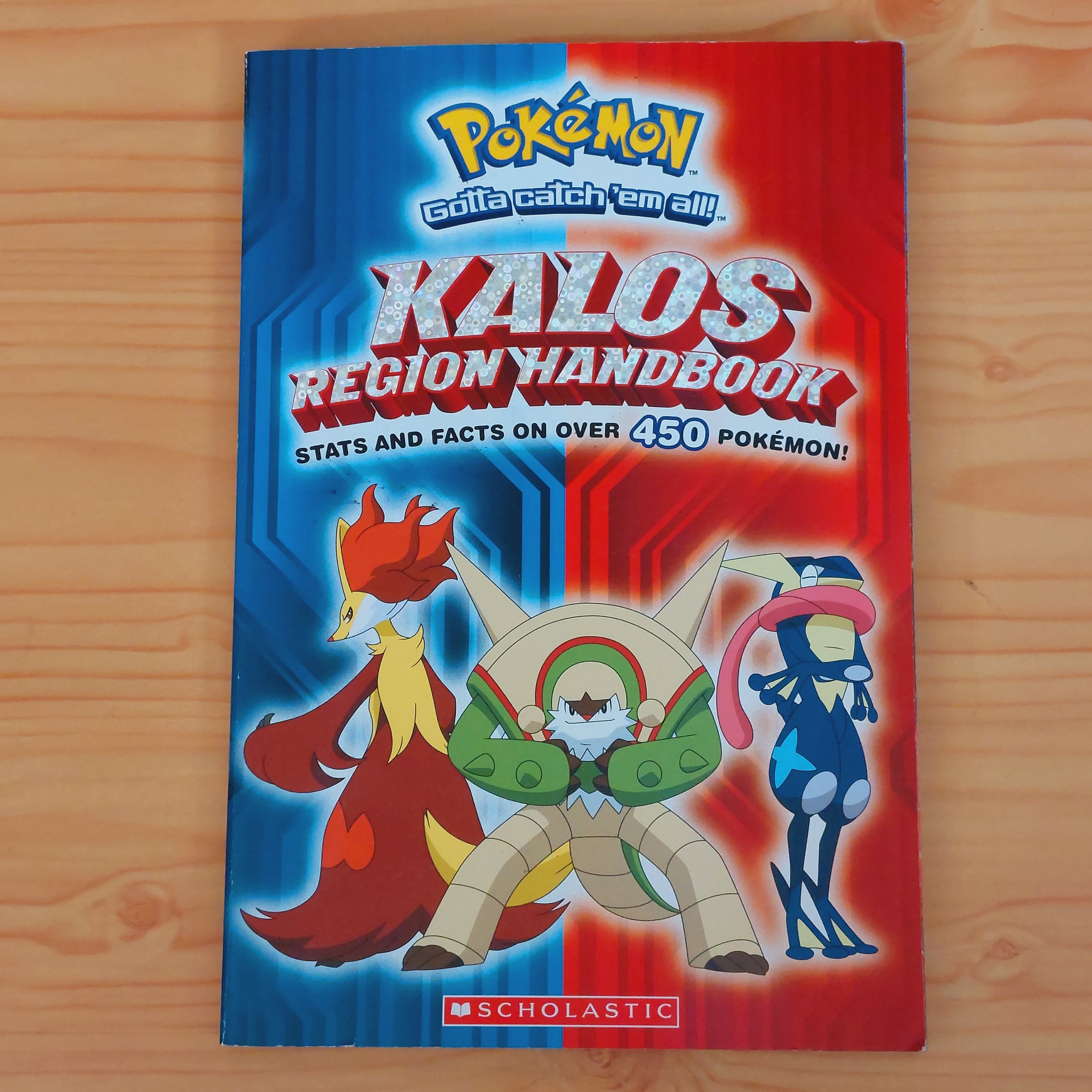 Kalos　Pokémon　Childhood　Region　Handbook　–　Ink