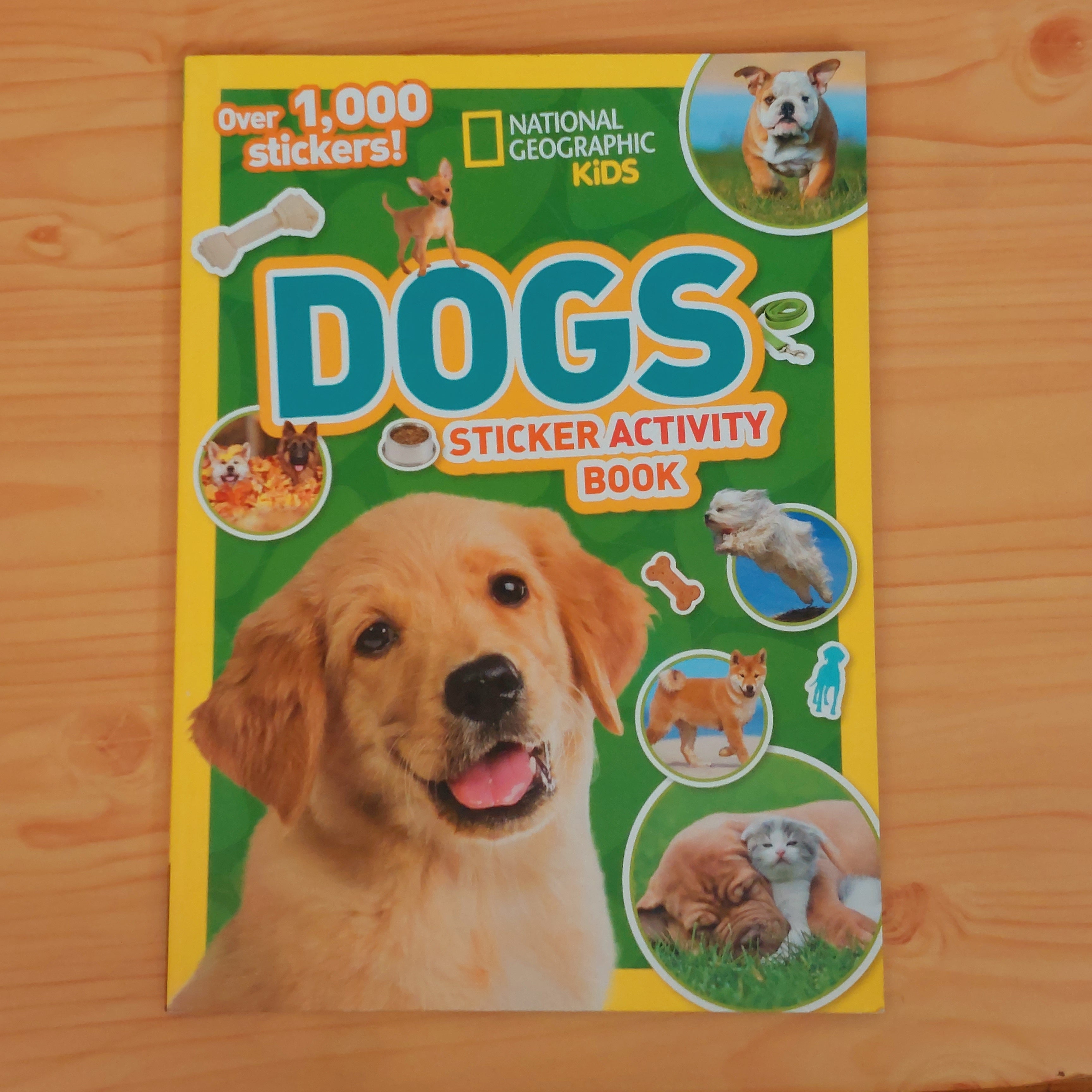 National Geographic Kids Dogs Sticker Activity Book Childhood Ink