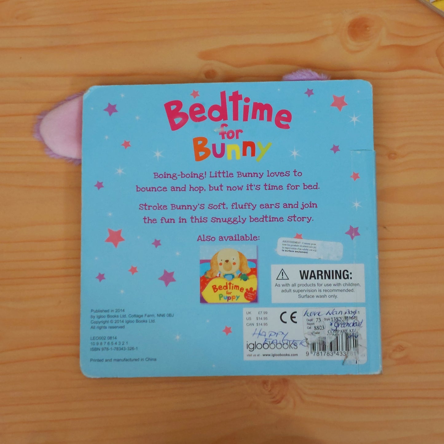 Bedtime for Bunny