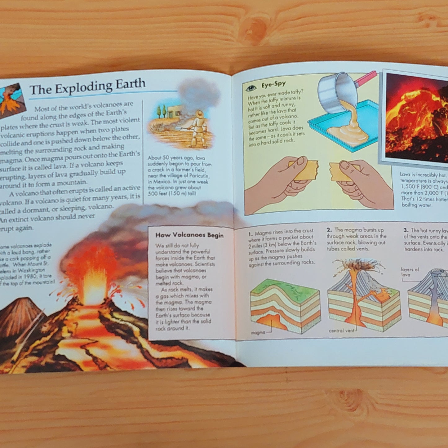 Mountains and Volcanoes - Geography Facts and Experiments