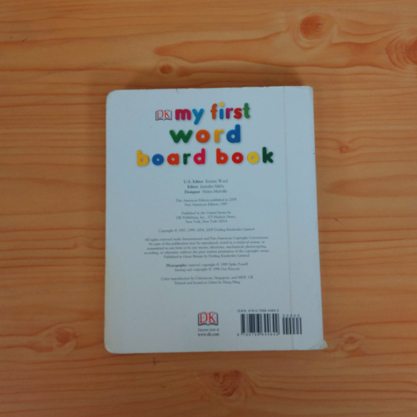 My First Word Board Book