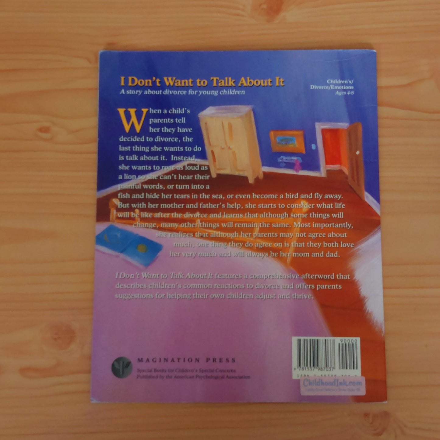 I Don't Want to Talk About It (A Book About Divorce)