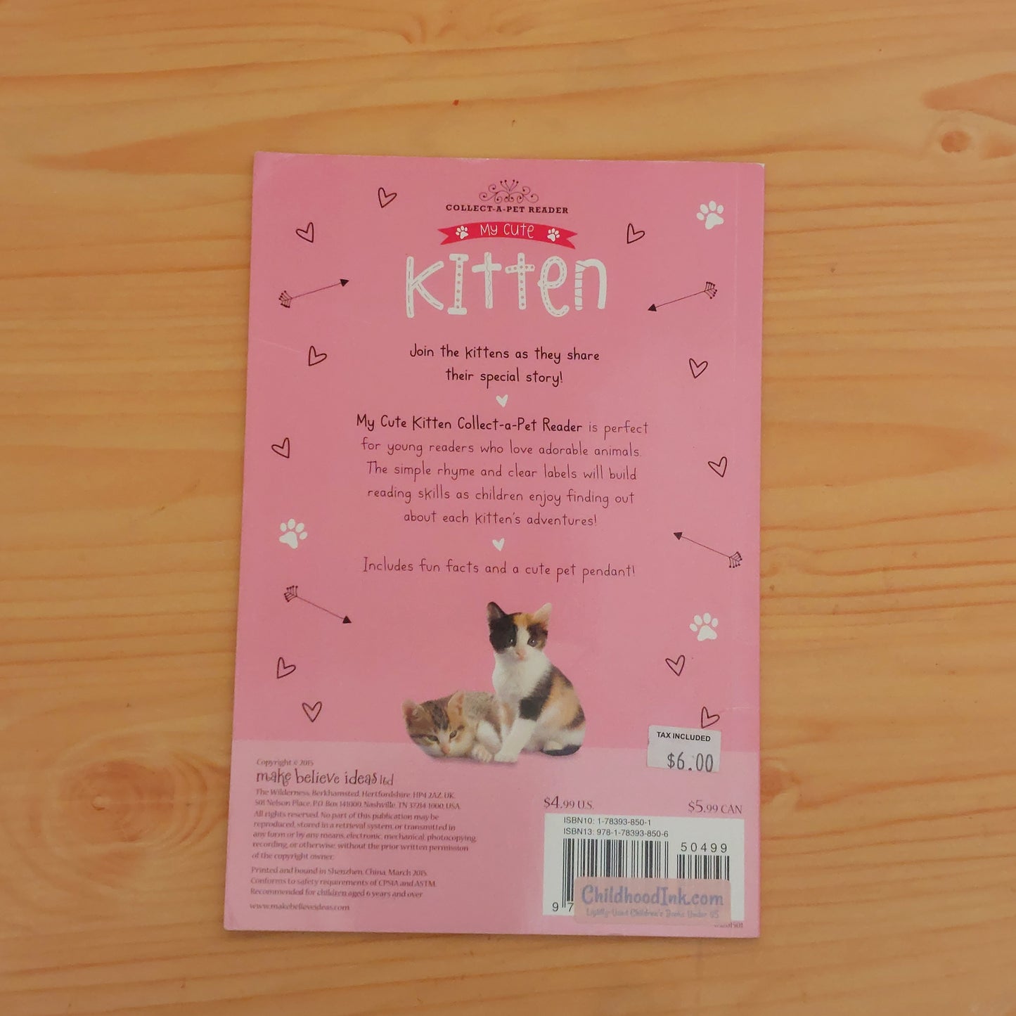 Collect-a-Pet Reader - My Cute Kitten