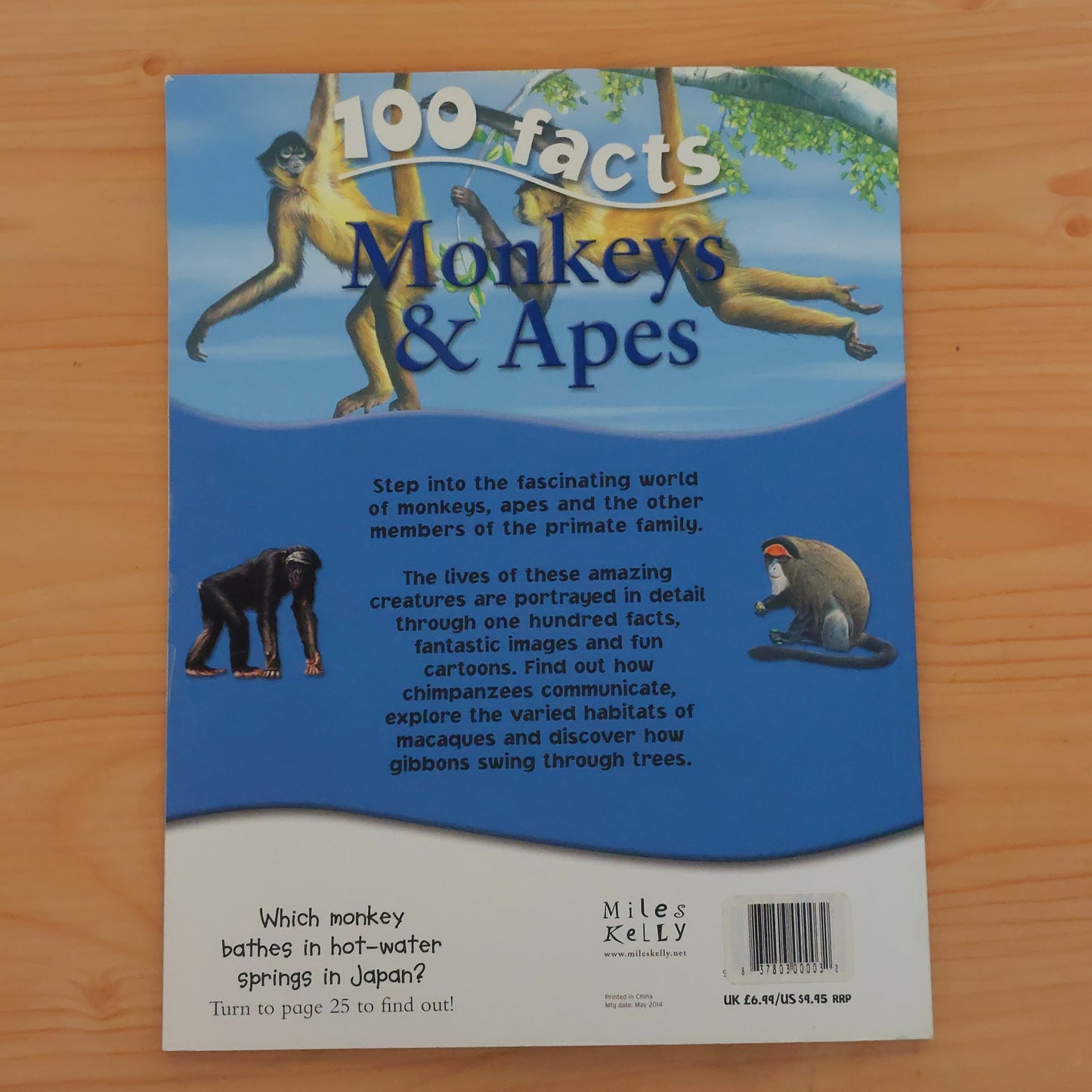 100 Facts - Monkeys & Apes