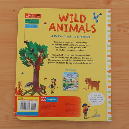 Wild Animals - My First Search and Find Book