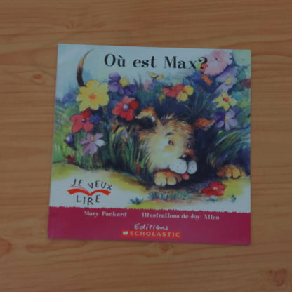 Où est Max? (Je veux lire)