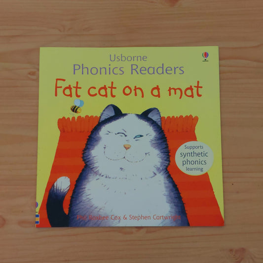Fat Cat on a Mat (Usborne Phonics Readers)