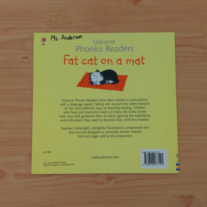 Fat Cat on a Mat (Usborne Phonics Readers)