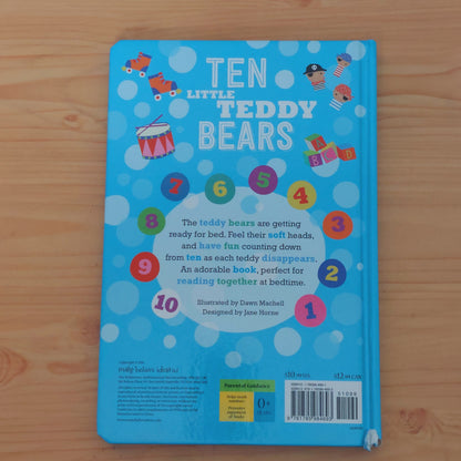 Ten Little Teddy Bears Splashing in the Bath