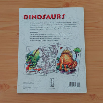 Dinosaurs: A Fact-Filled Colouring Book (Start Exploring)