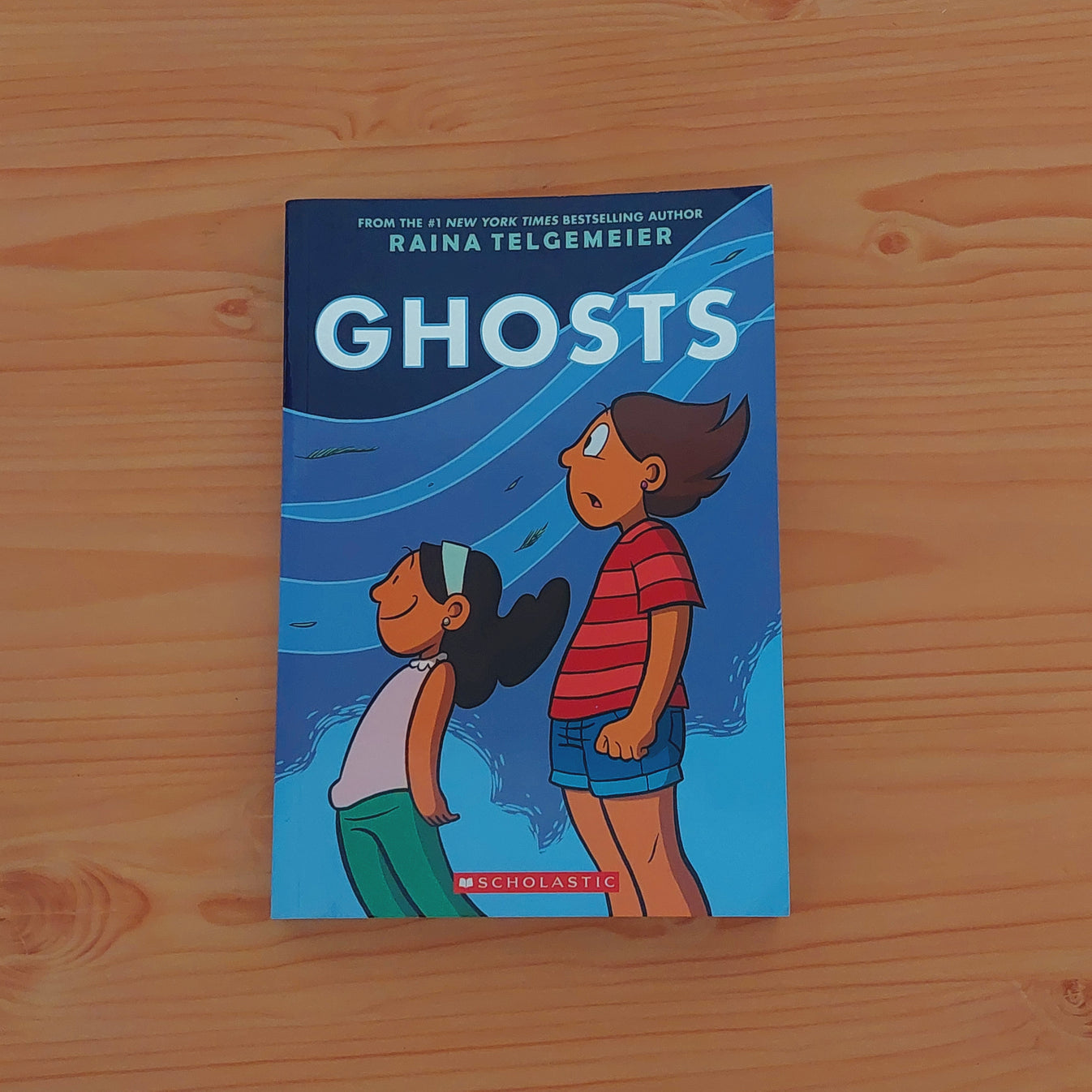 Ghost by Raina Telgemeier (Graphic Novel) Childhood Ink
