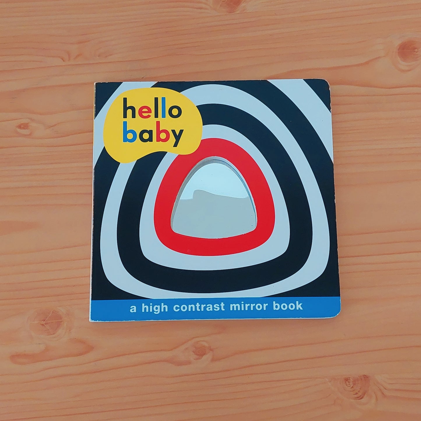 Hello Baby - High Contrast Mirror Book