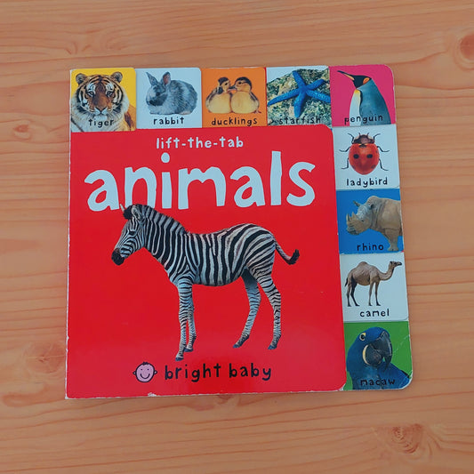 Animals (Lift-the-Tab by Bright Baby)