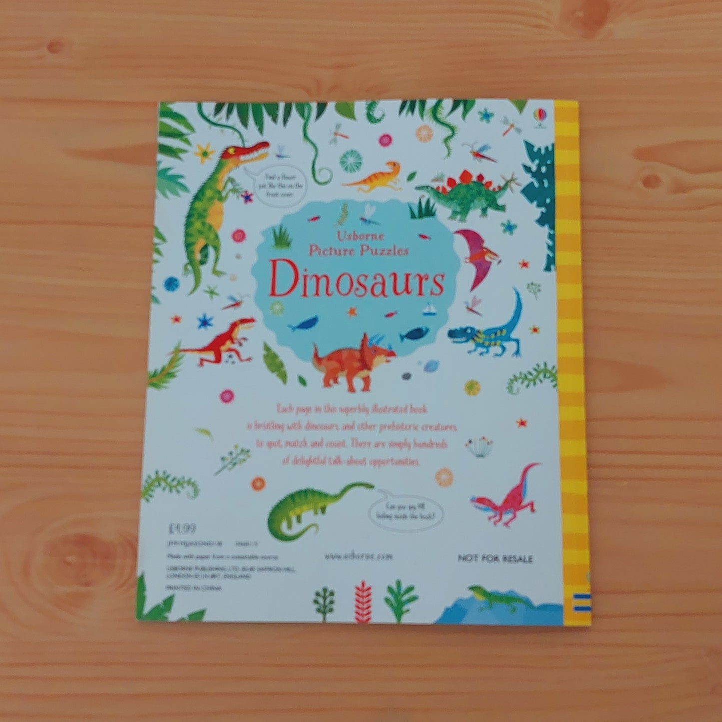 Dinosaurs - Usborne Picture Puzzles