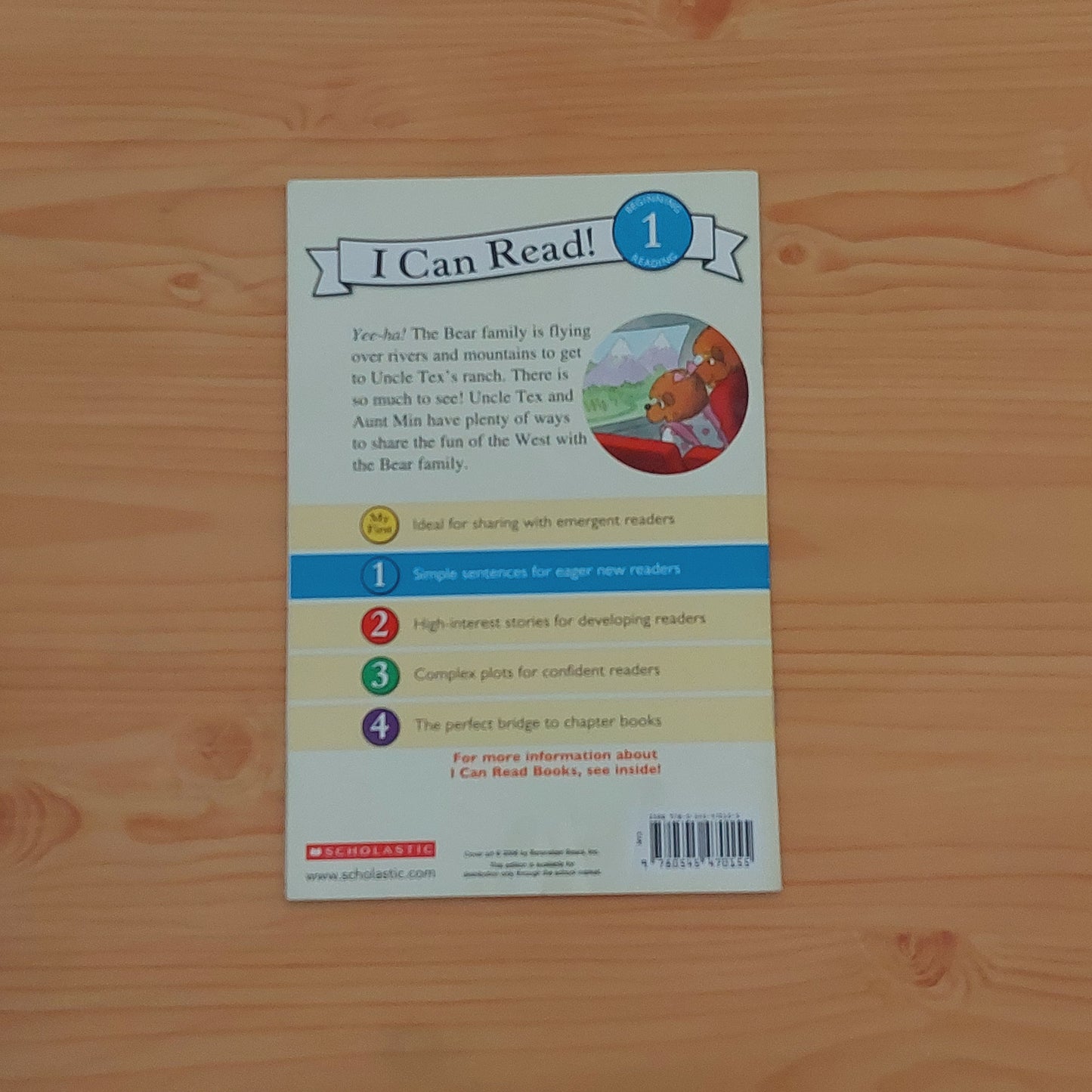 The Berenstain Bears Out West (I Can Read! Level 1)