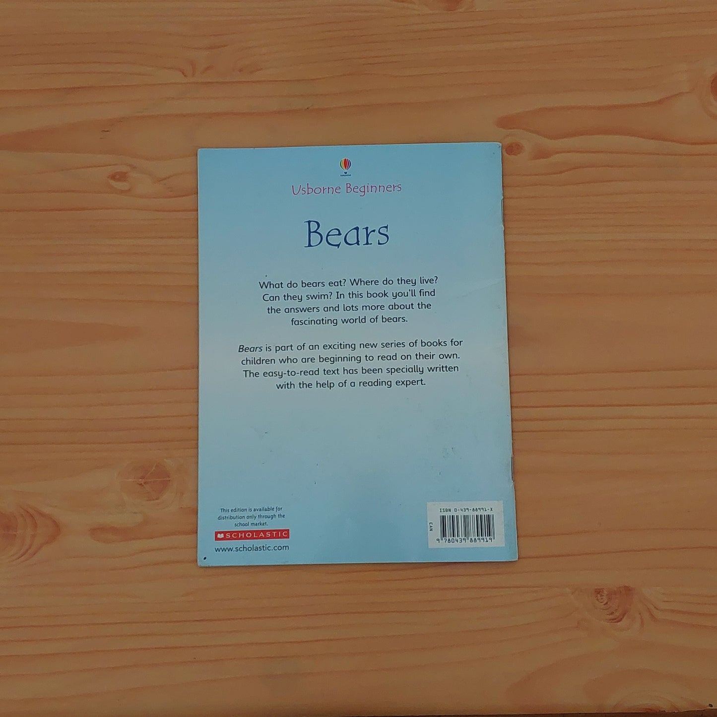 Bears (Usborne Beginners)