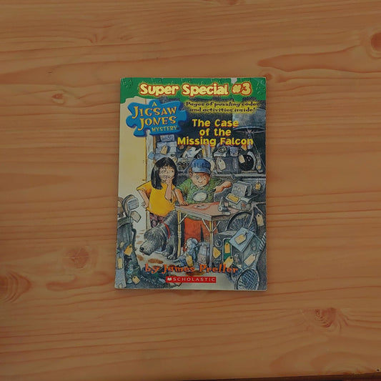 A Jigsaw Jones Mystery: Super Special #3 The Case of the Missing Falcon