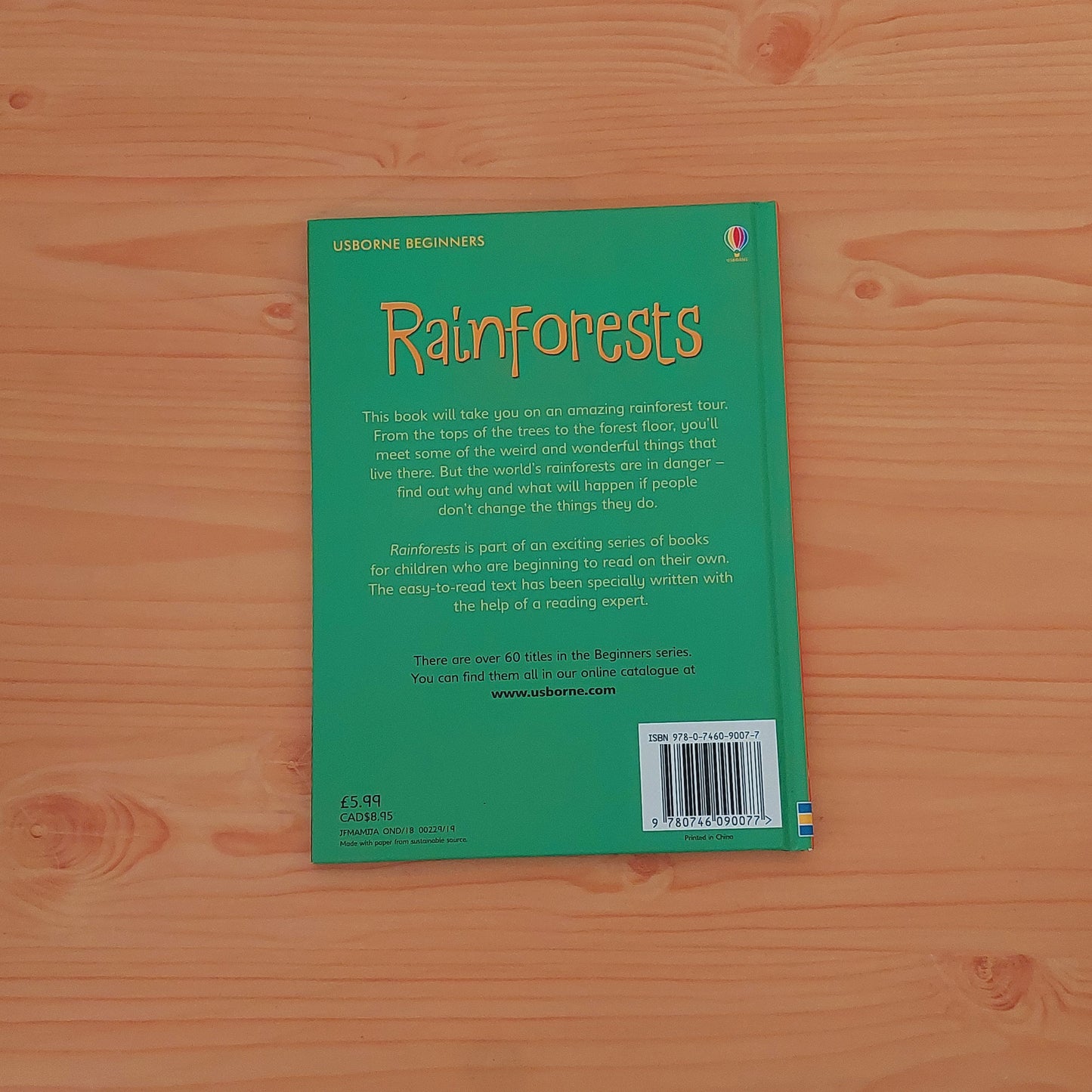 Rainforests (Usborne)