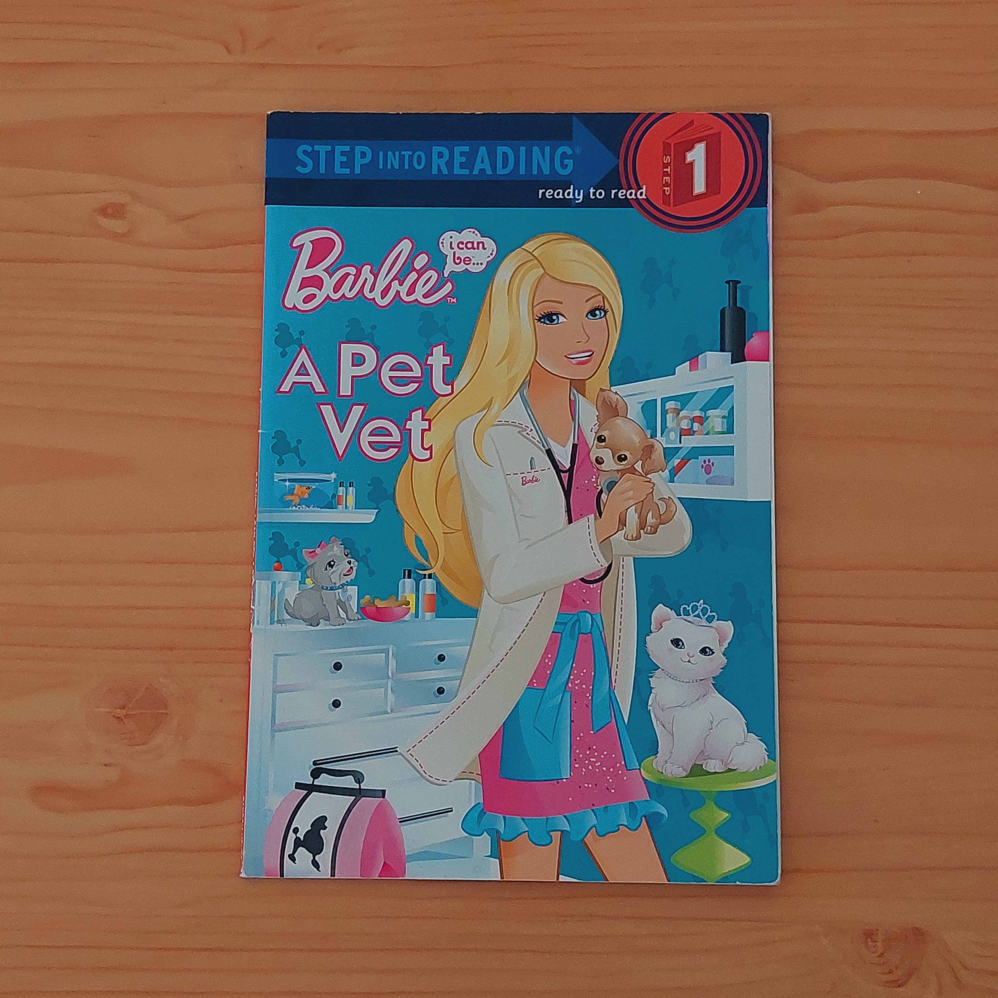 Barbie A Pet Vet Step Into Reading Level 1