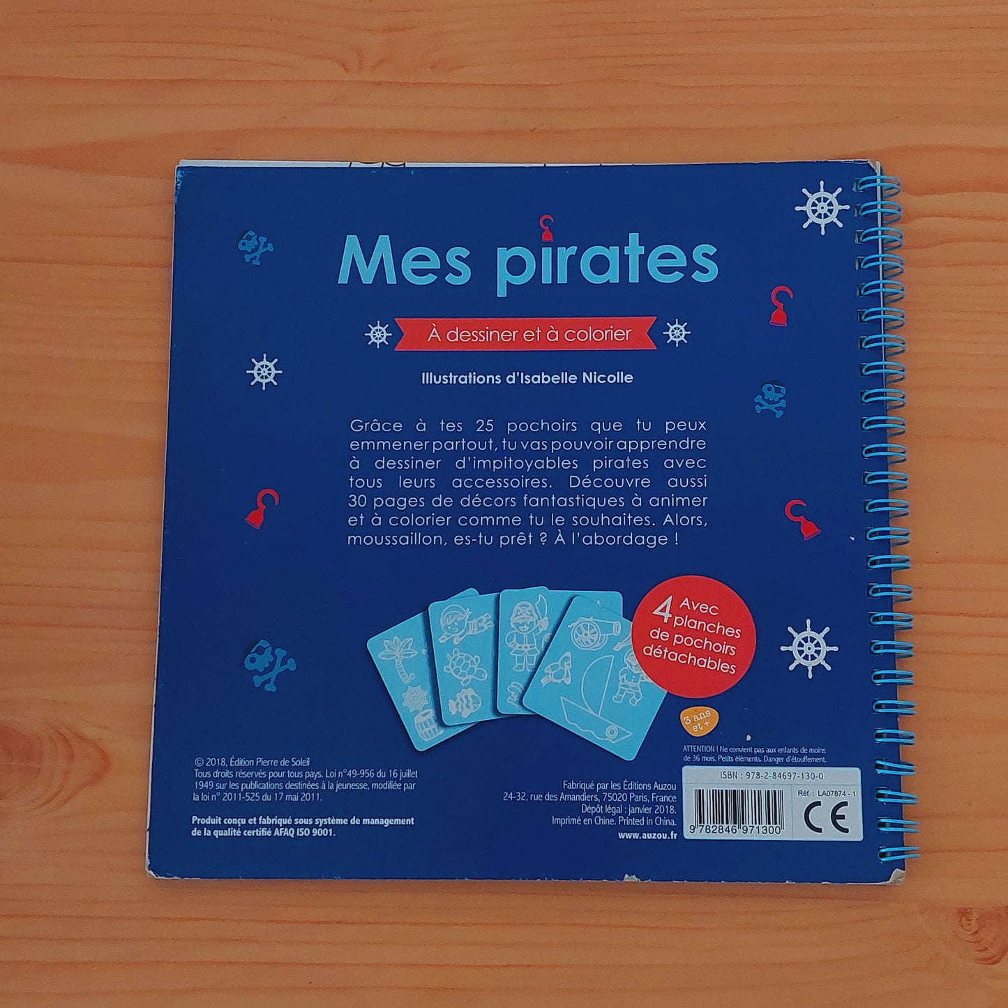 Mes pirates - À dessiner et à colorier