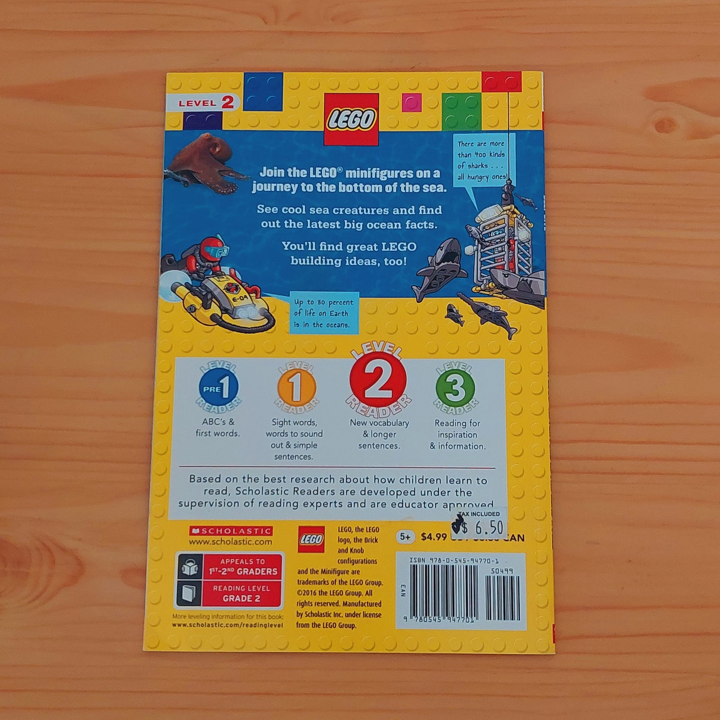 Lego: Deep Dive (Scholastic Reader: Level 2)