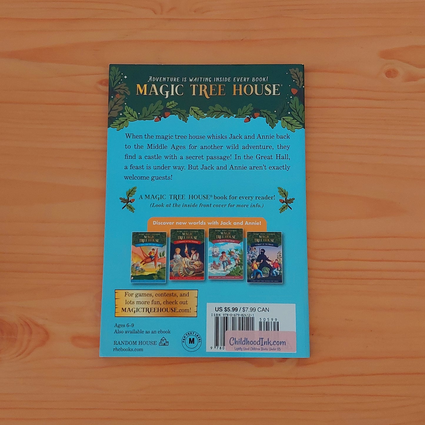 Magic Tree House #2 The Knight at Dawn