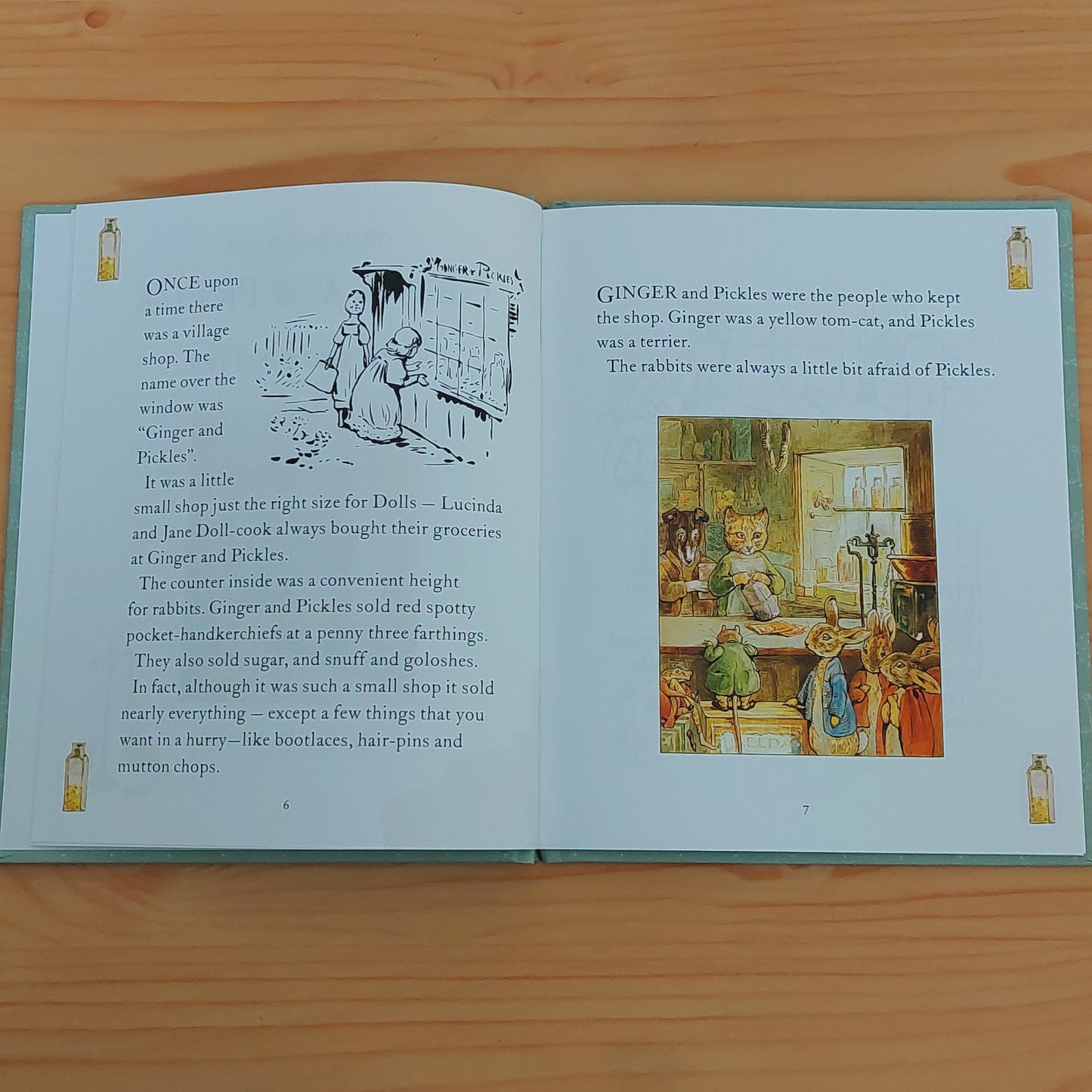 The Tale of Ginger and Pickles by Beatrix Potter