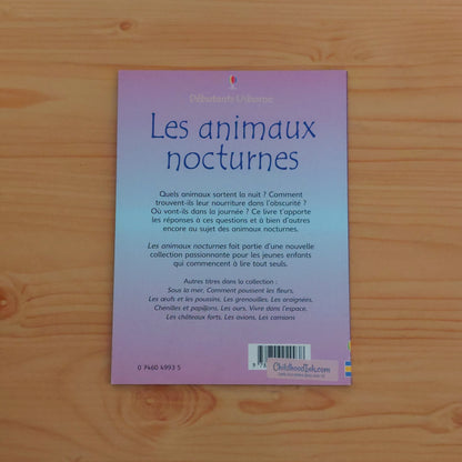 Les animaux nocturnes (Débutant Usborne)