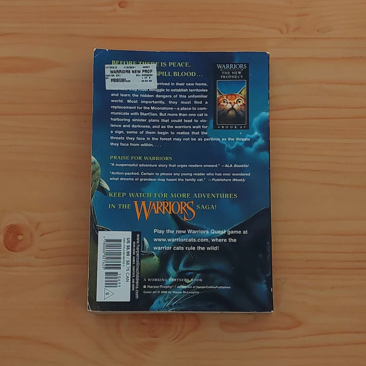 Warriors: The New Prophecy #4 Starlight by Erin Hunter