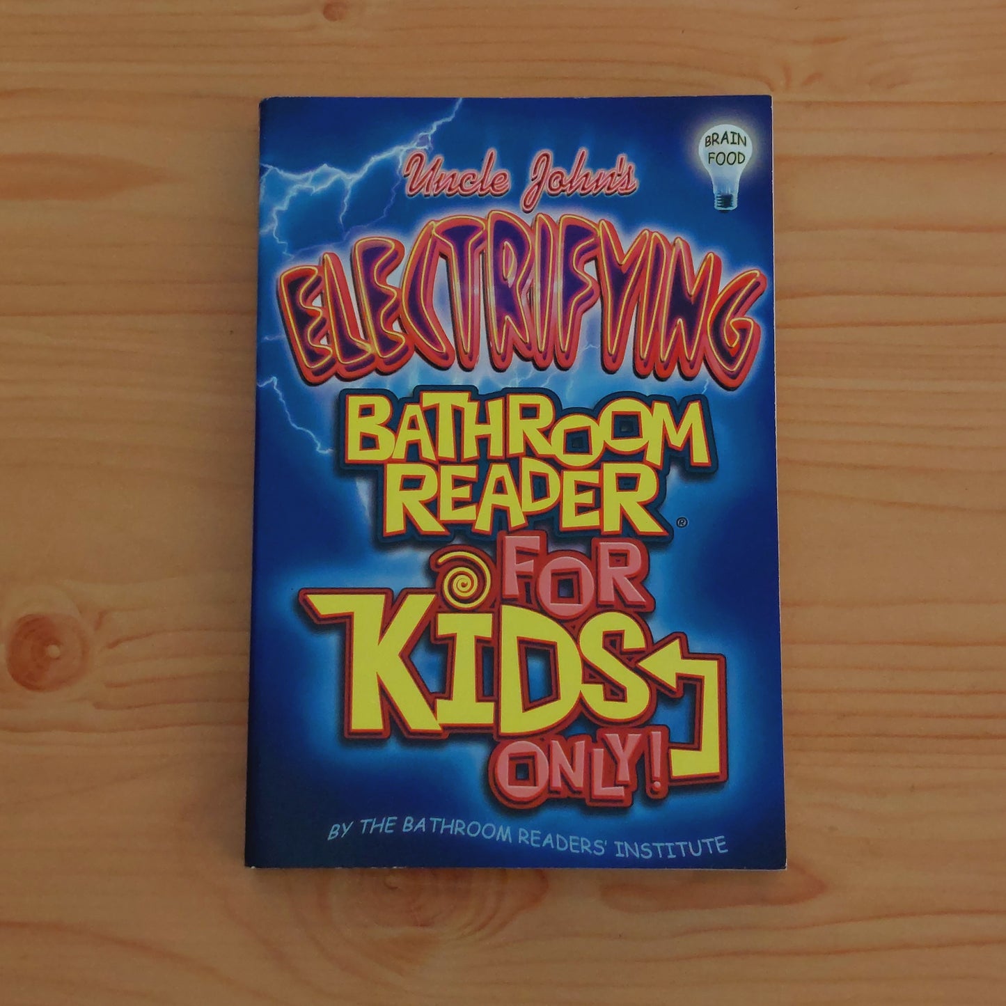 Electrifying Bathroom Reader for Kids Only!