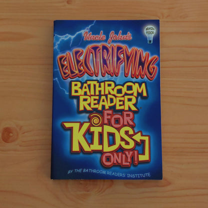 Electrifying Bathroom Reader for Kids Only!