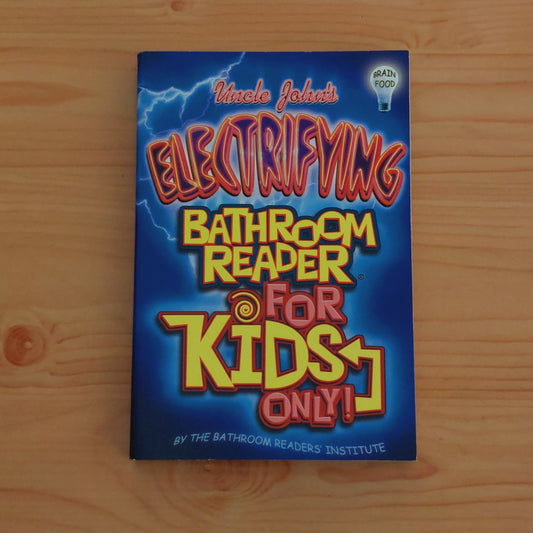 Electrifying Bathroom Reader for Kids Only!