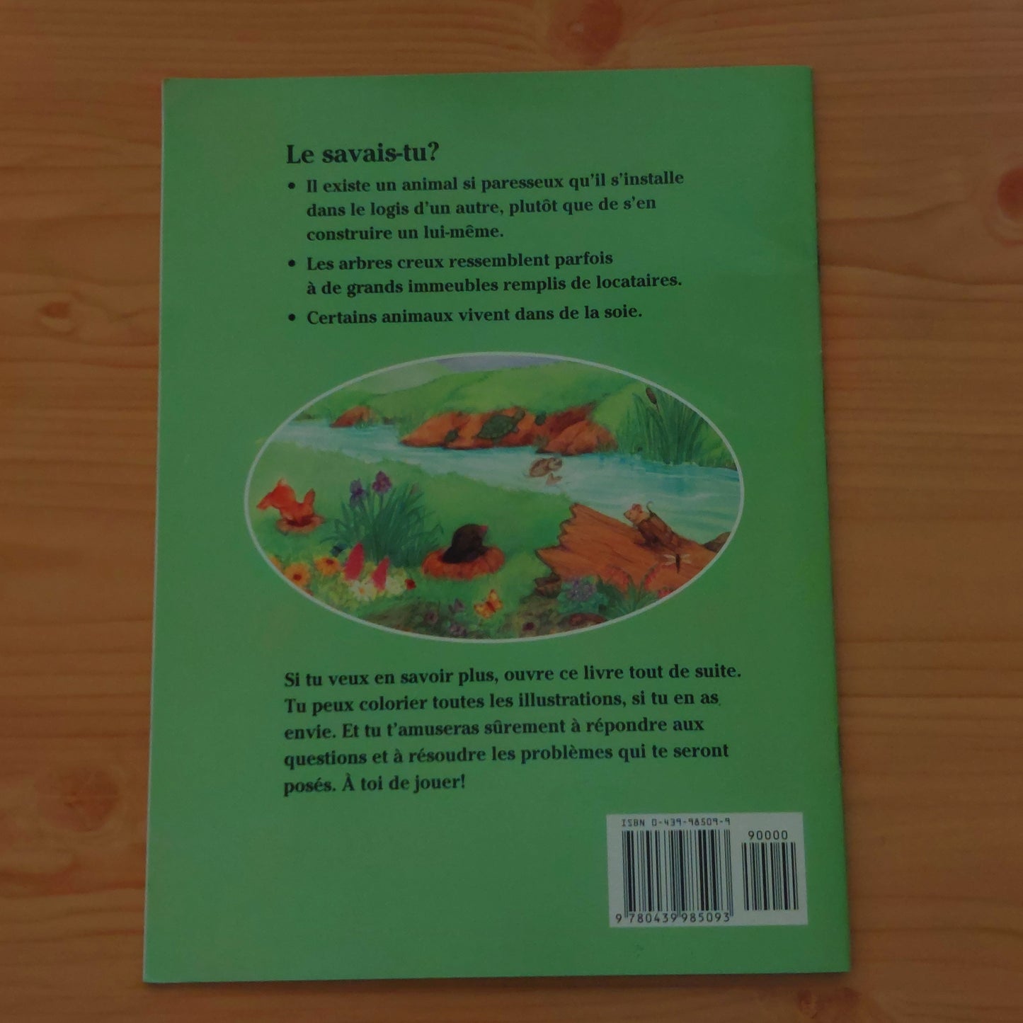 Les animaux et leurs habitats - Un livre d'activités