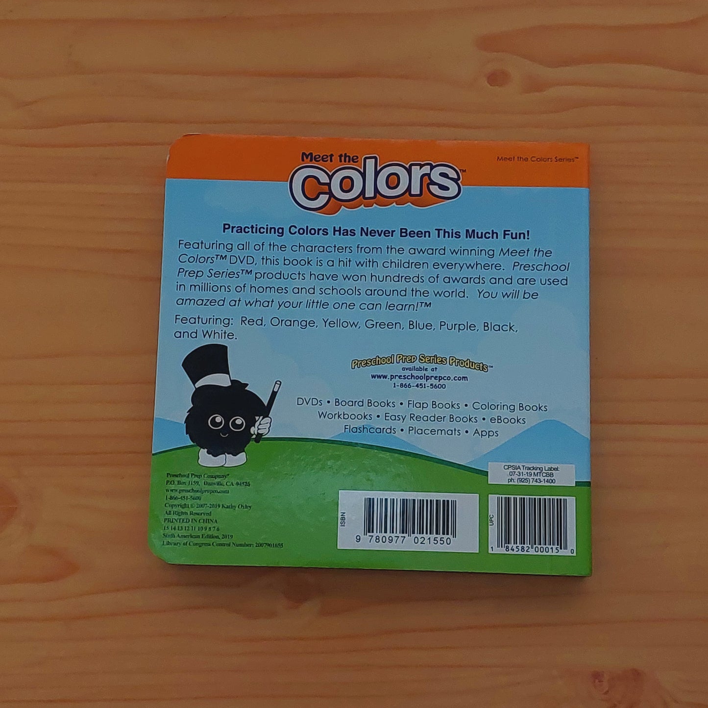 Meet the Colours (Preschool Prep Company)