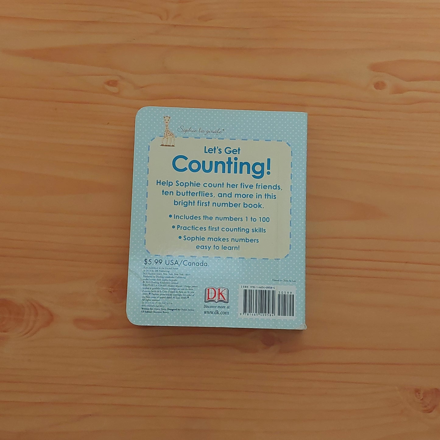 Let's Get Counting! With Sophie La Girafe