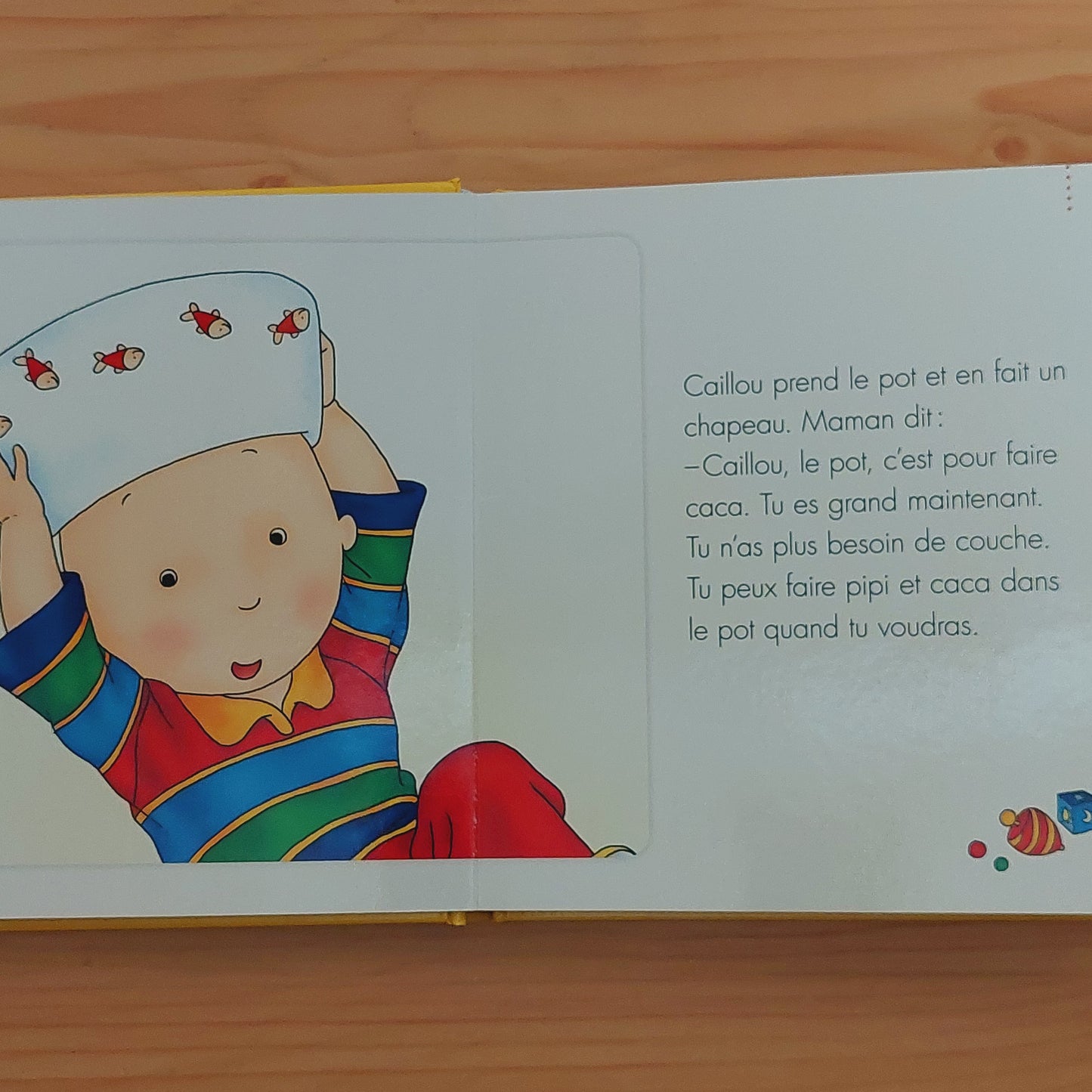 Caillou: Le pot (Série: Je suis Propre!)