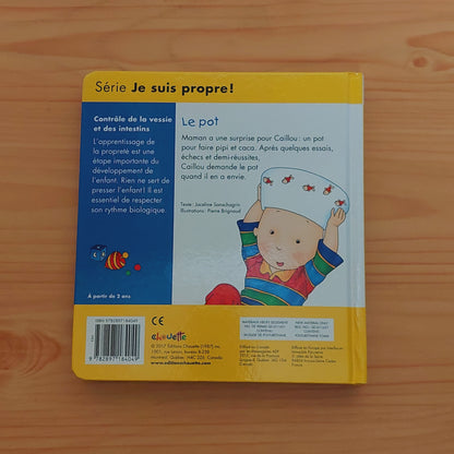 Caillou: Le pot (Série: Je suis Propre!)