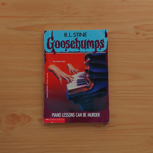 Goosebumps #13 Piano Lessons Can Be Murder by R.L. Stine